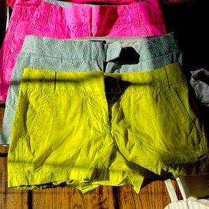 Three shorts